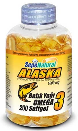 Sepe Natural Alaska Omega Balık Yağı Softgel x